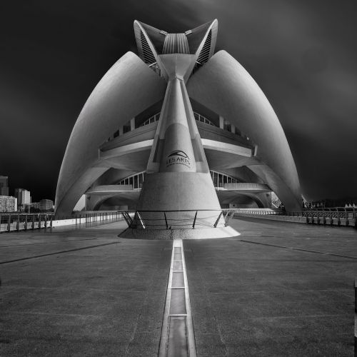 Contemporary Architecture - Palau de Les Arts Reina Sofia- Valencia