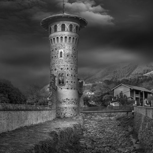 Ancient Architecture - Val della Torre ( To ): Torre Nuova, stile Neogotico