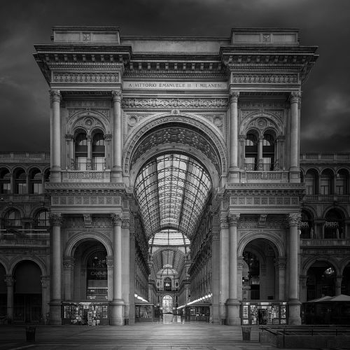 Ancient Architecture - Galleria Vittorio Emanuele II-Milano