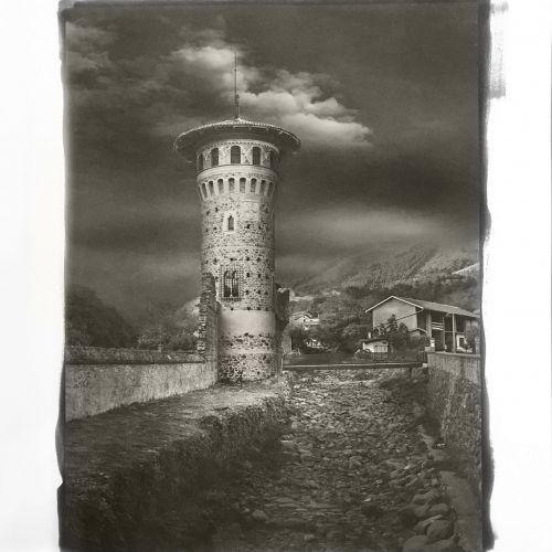 Platinum-Palladium Prints - Val della Torre (TO ): Torre Nuova