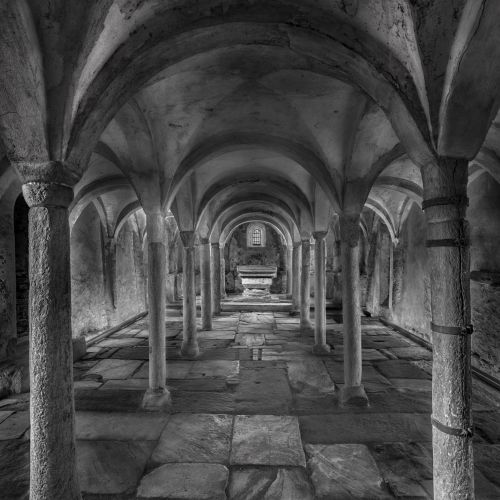 Ancient Architecture - Abbazia di Santa Maria - Cavour (Torino )