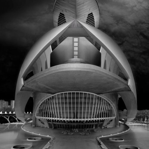 Contemporary Architecture - Palau de Les Arts Reina Sofia- Valencia