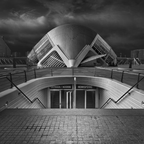 Contemporary Architecture - Hemisferic- Valencia