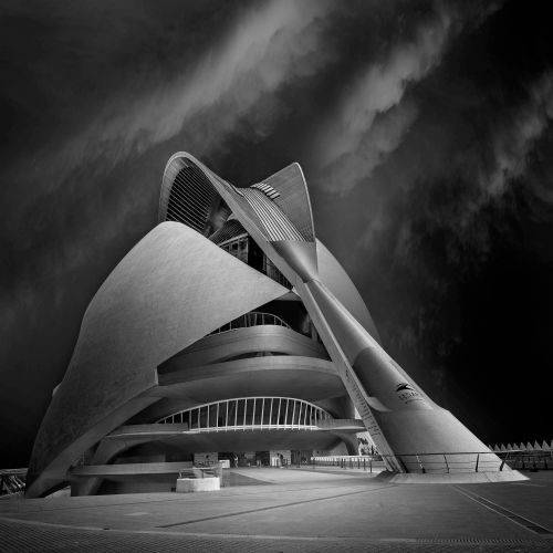 Contemporary Architecture - Palau de Les Arts Reina Sofia- Valencia